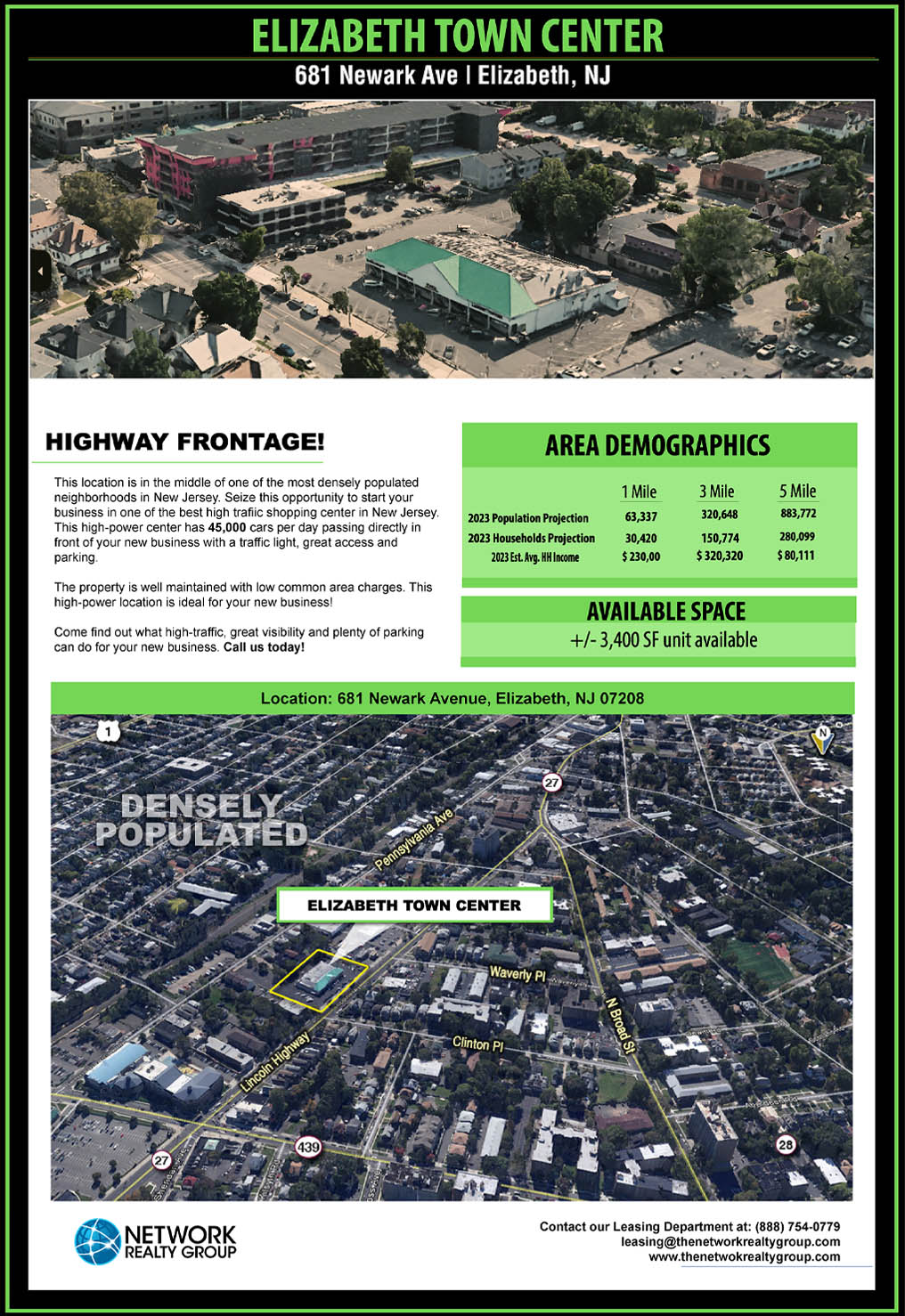 Elizabeth Town Center - Elizabeth, NJ